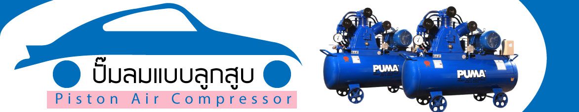 ปั๊มลมแบบลูกสูบ Piston Air Compressor