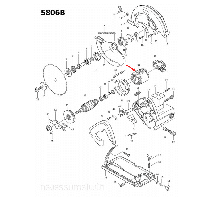 MAKITA 5806B